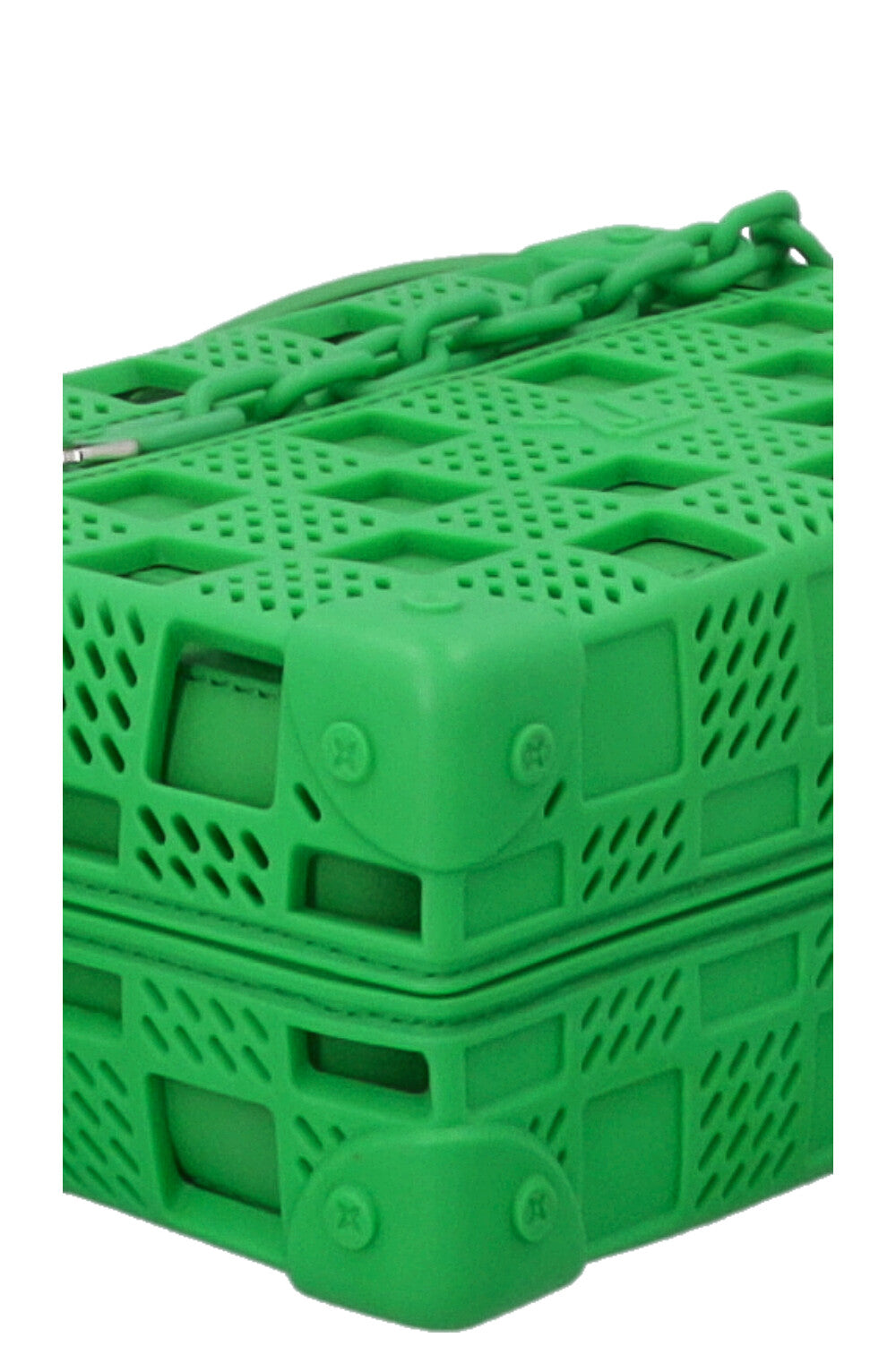 LOUIS VUITTON Mini Soft Trunk PVC Green