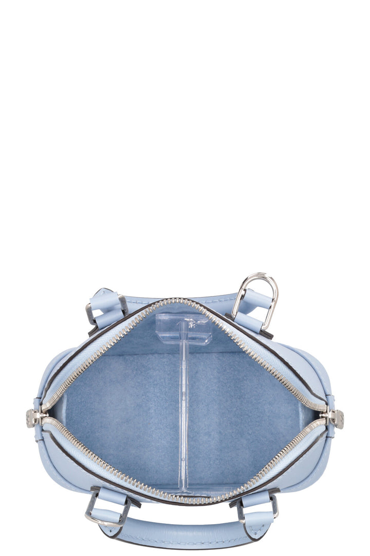LOUIS VUITTON Alma Nano Epi Light Blue