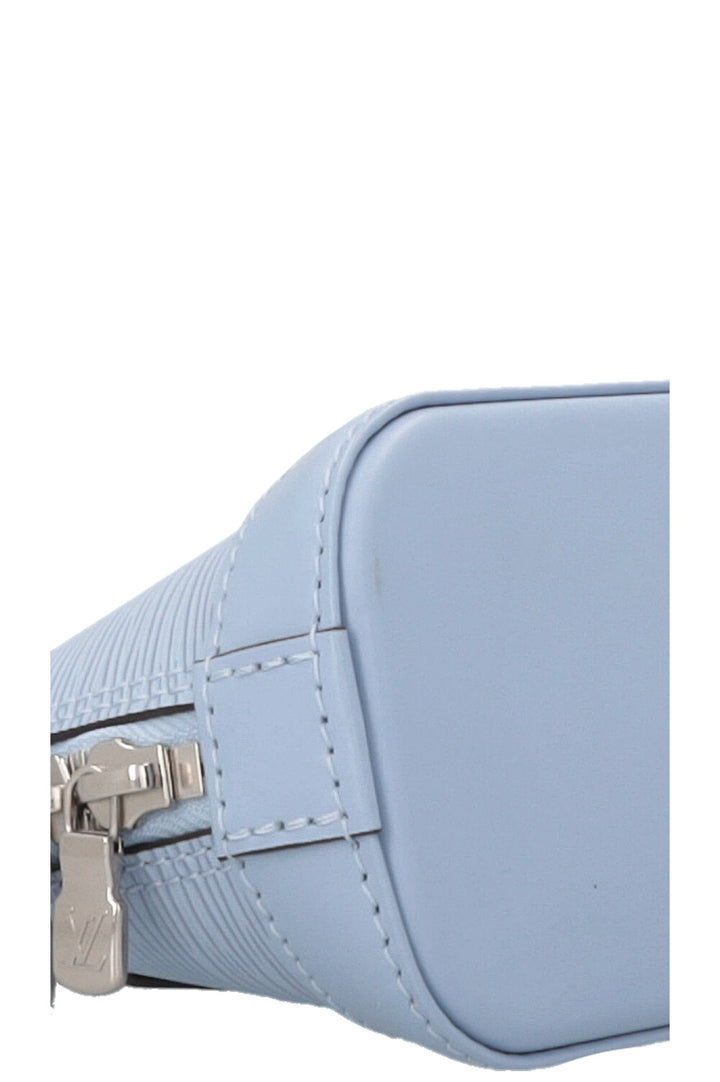 LOUIS VUITTON Alma Nano Epi Light Blue