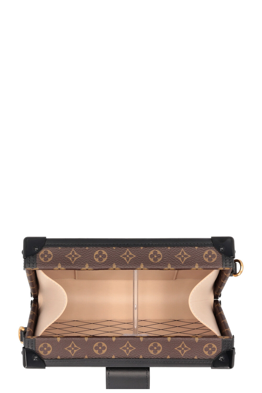 LOUIS VUITTON Petite Malle Trunk MNG Canvas