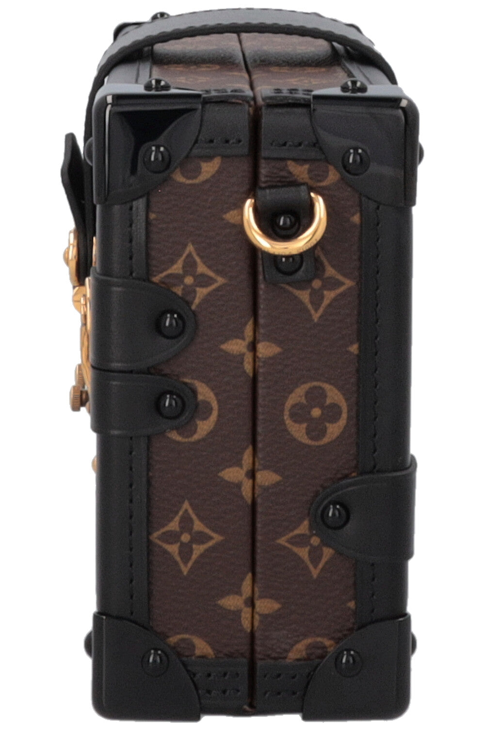 LOUIS VUITTON Petite Malle Trunk MNG Canvas
