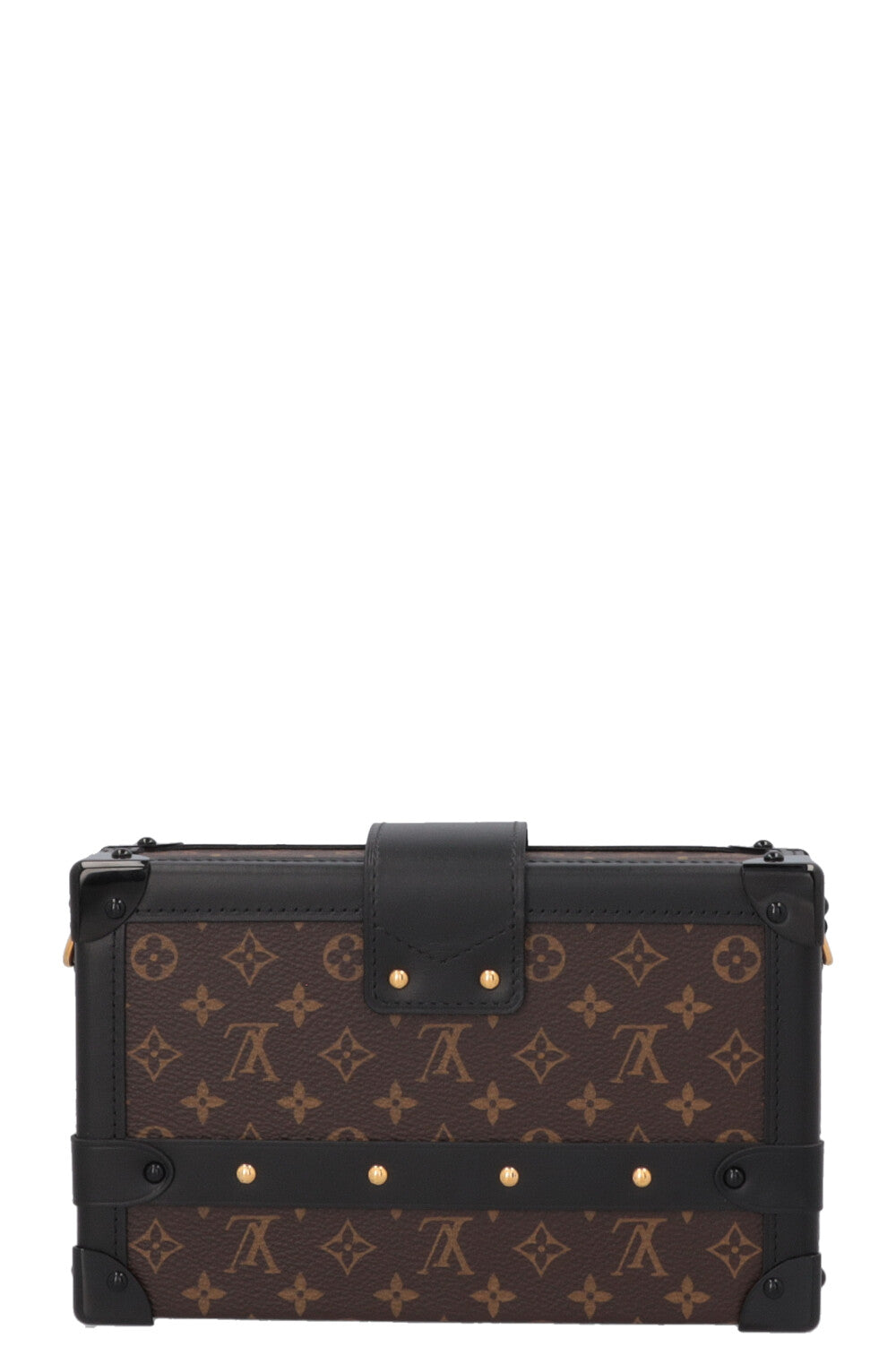 LOUIS VUITTON Petite Malle Trunk MNG Canvas