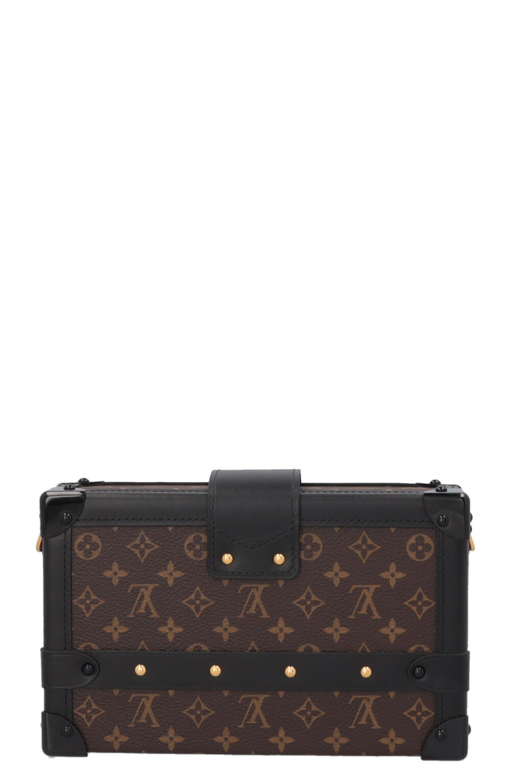 LOUIS VUITTON Petite Malle Trunk MNG Canvas