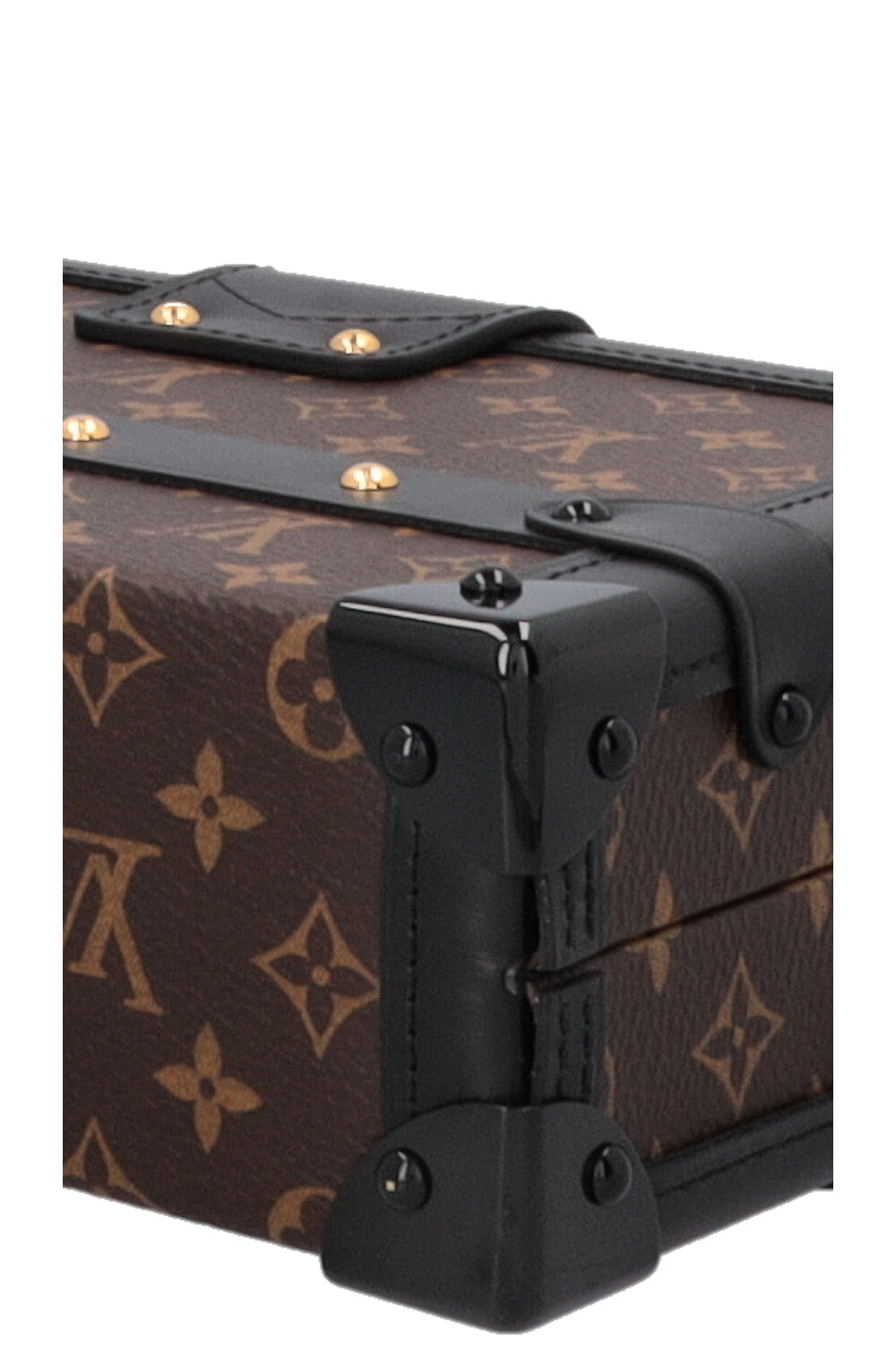 LOUIS VUITTON Petite Malle Trunk MNG Canvas