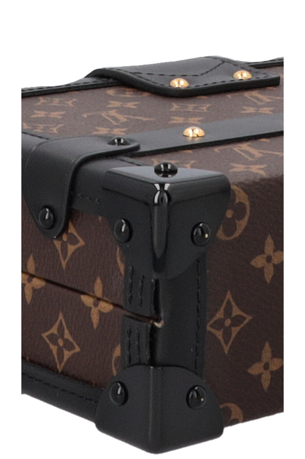 LOUIS VUITTON Petite Malle Trunk MNG Canvas
