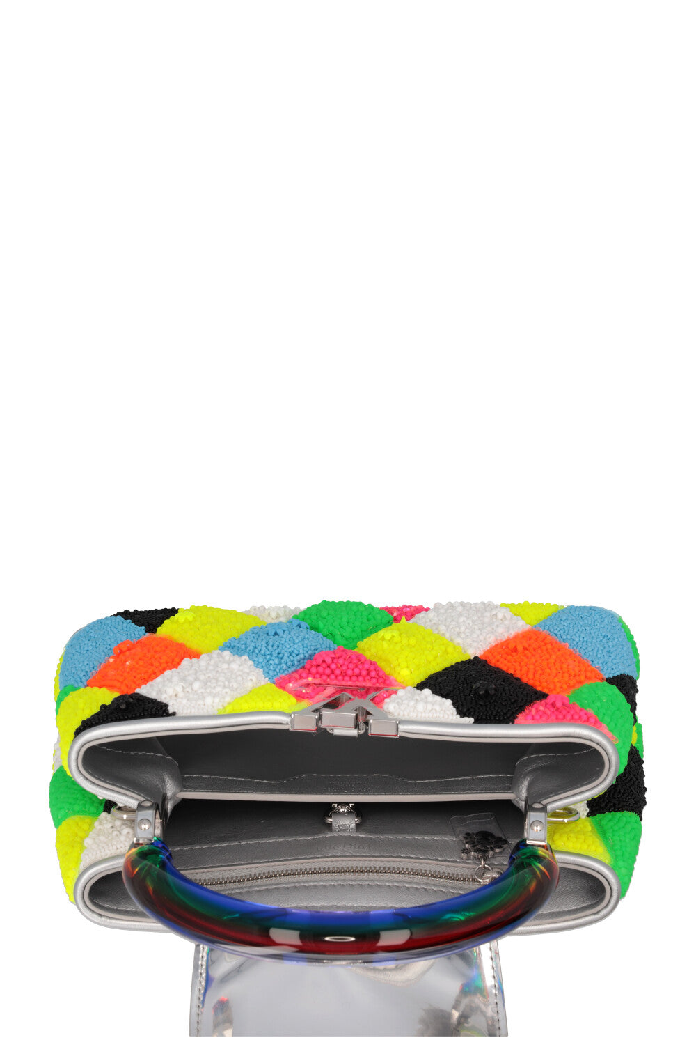 LOUIS VUITTON Artycapucines Ugo Rondinone Beaded Multicolor