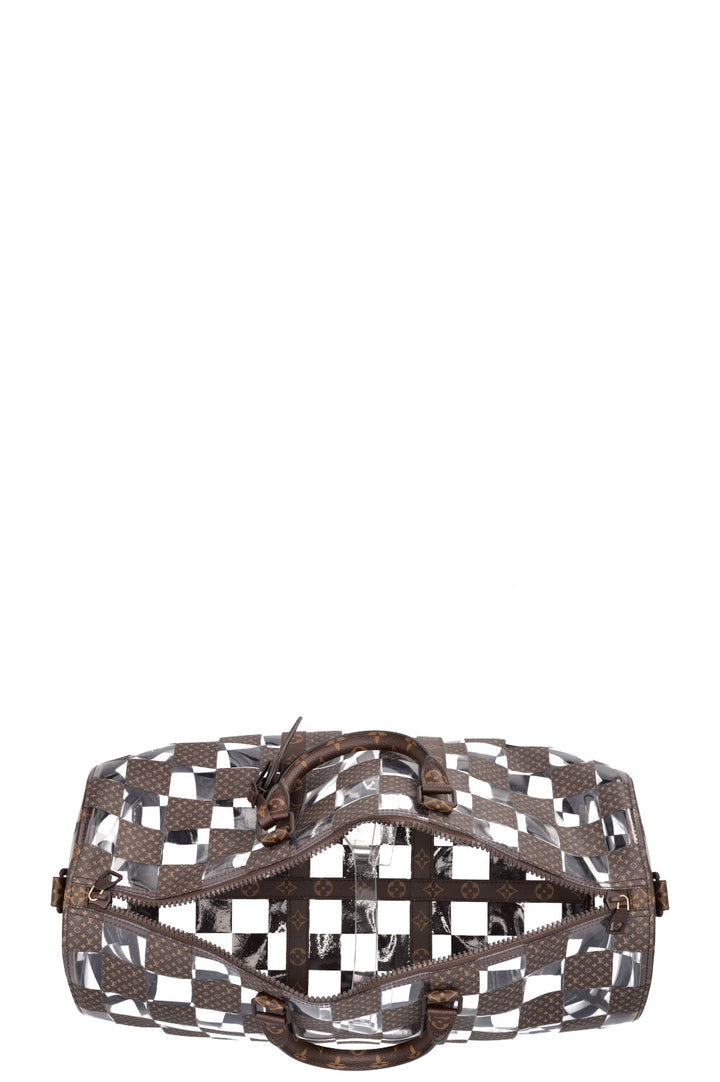 LOUIS VUITTON Chess Keepall 50 Bandouliere