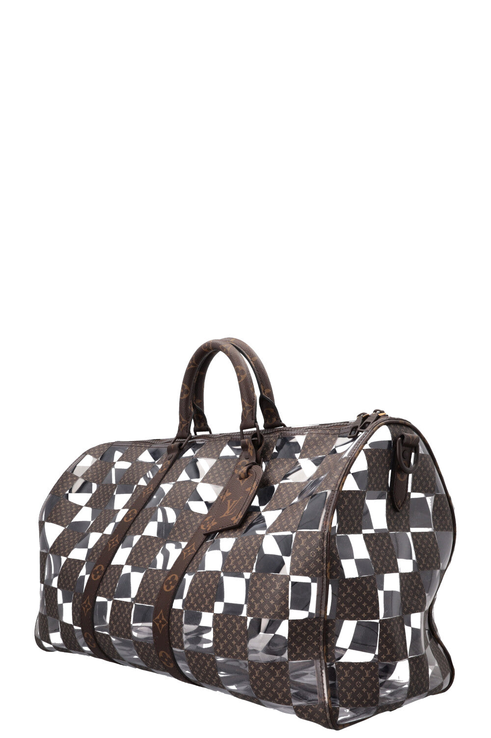 LOUIS VUITTON Chess Keepall 50 Bandouliere