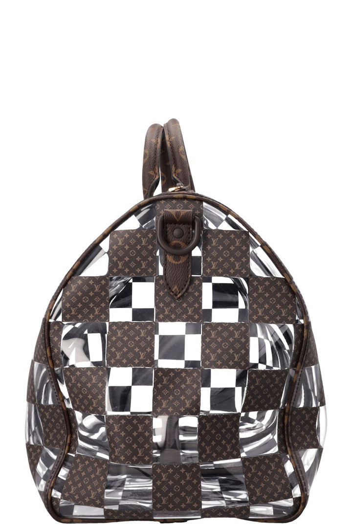 LOUIS VUITTON Chess Keepall 50 Bandouliere