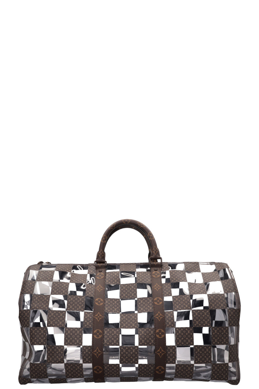 LOUIS VUITTON Chess Keepall 50 Bandouliere