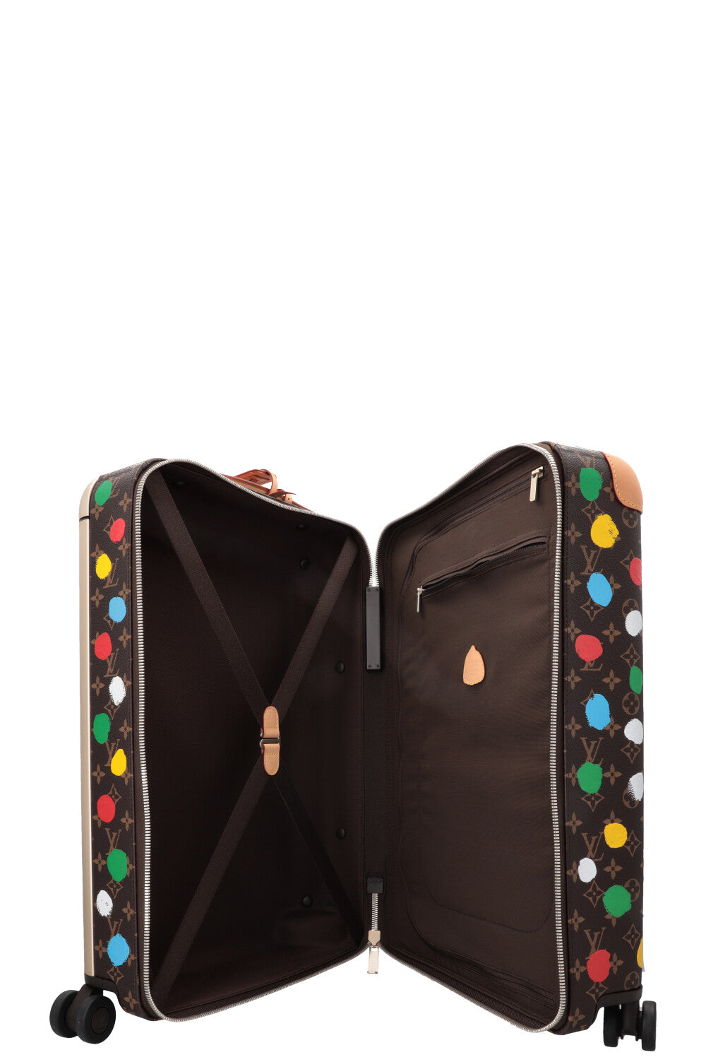 LOUIS VUITTON x Yayoi Kusama Horizon 55 Trolley MNG Canvas