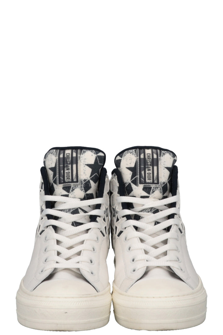 CHRISTIAN DIOR Star Walk'N'Dior Sneakers White Blue