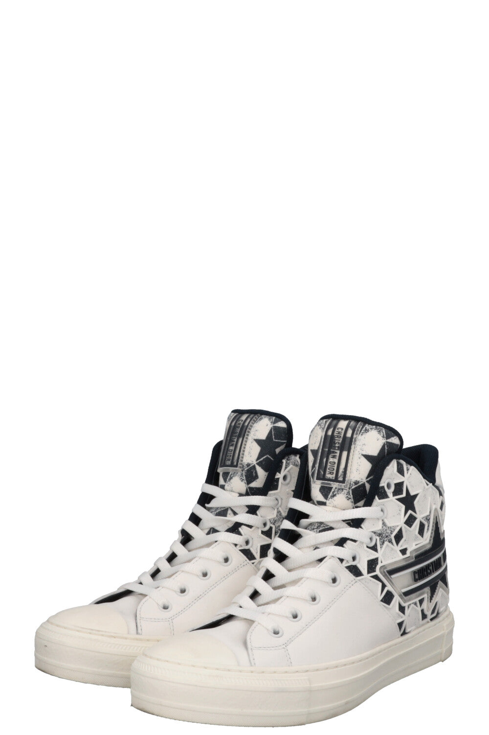 CHRISTIAN DIOR Star Walk'N'Dior Sneakers White Blue