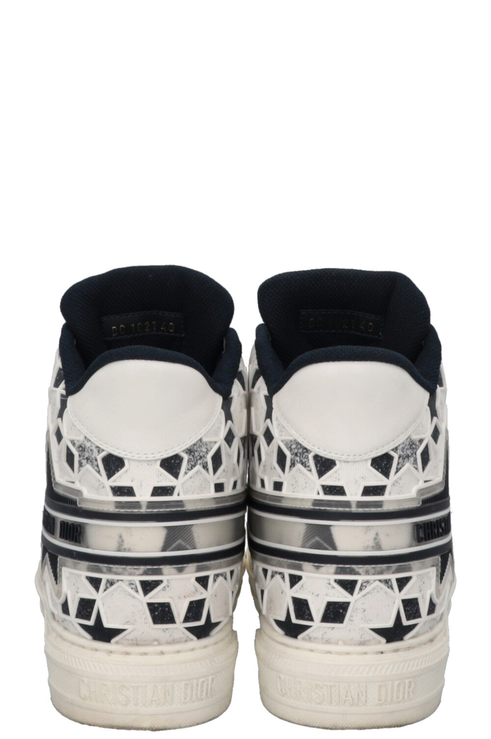 CHRISTIAN DIOR Star Walk'N'Dior Sneakers White Blue