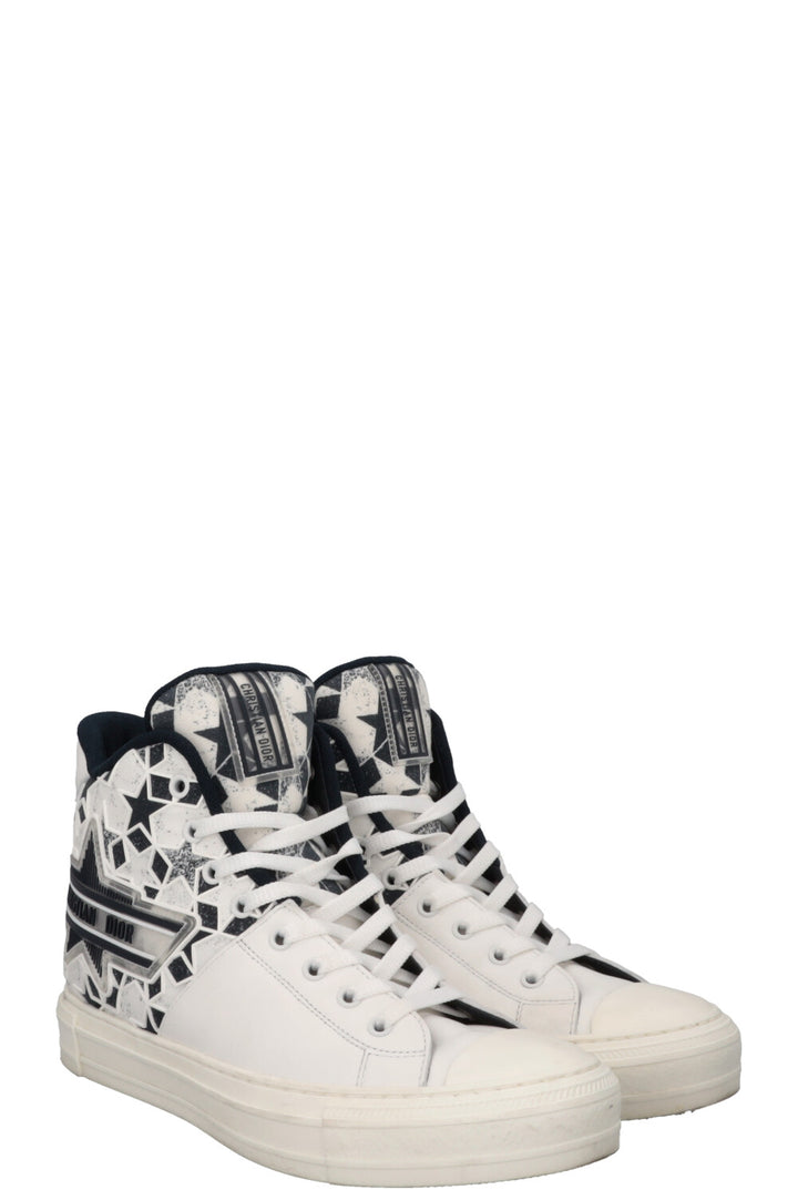 CHRISTIAN DIOR Star Walk'N'Dior Sneakers White Blue