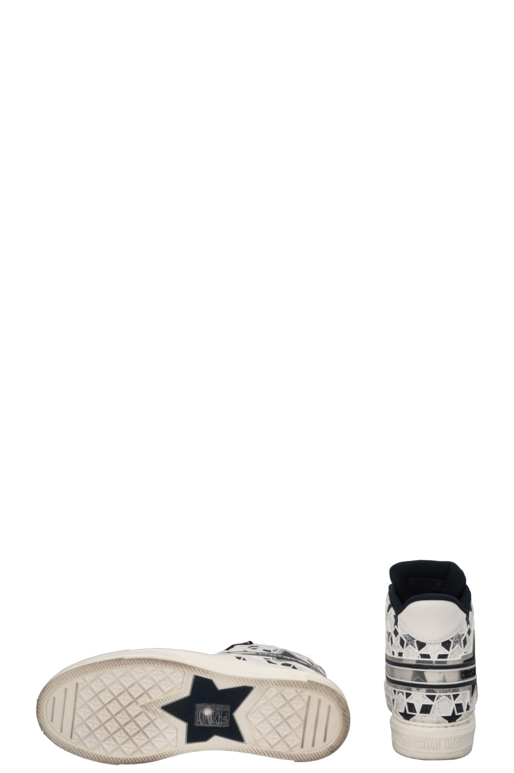 CHRISTIAN DIOR Star Walk'N'Dior Sneakers White Blue