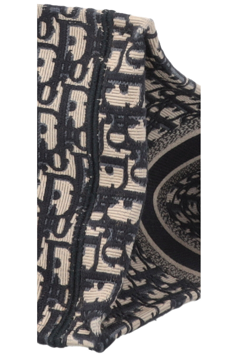 CHRISTIAN DIOR Book Tote Oblique Canvas Navy