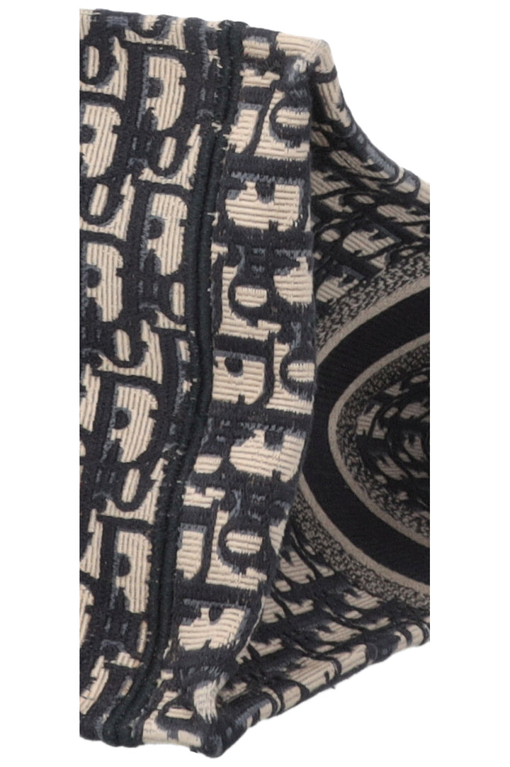 CHRISTIAN DIOR Book Tote Oblique Canvas Navy
