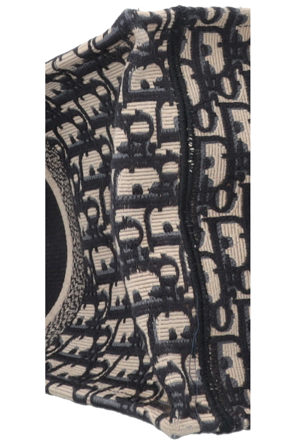 CHRISTIAN DIOR Book Tote Oblique Canvas Navy