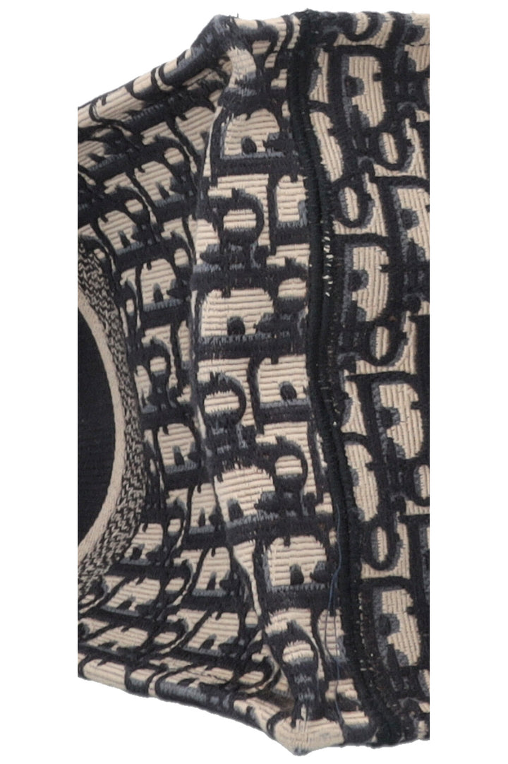 CHRISTIAN DIOR Book Tote Oblique Canvas Navy