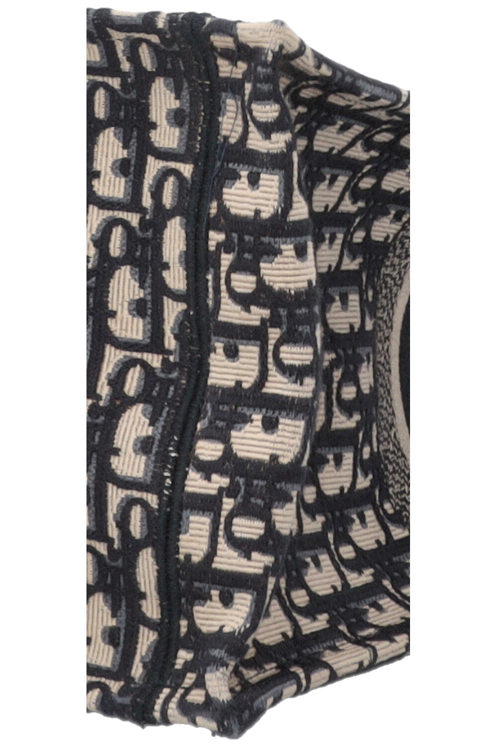 CHRISTIAN DIOR Book Tote Oblique Canvas Navy