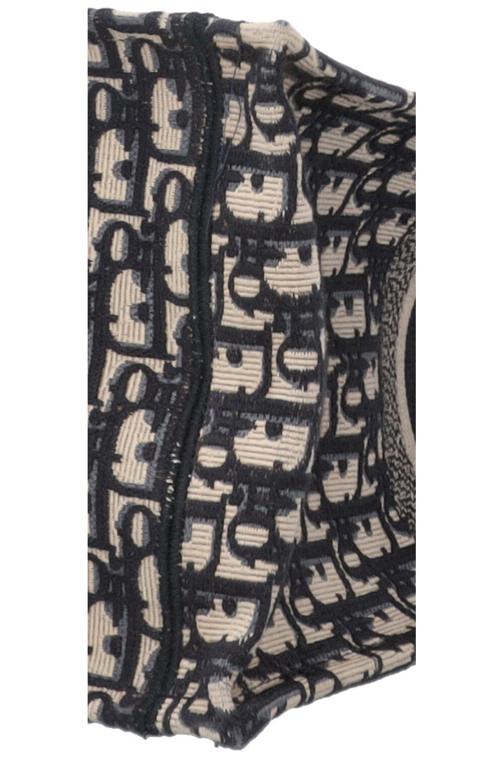 CHRISTIAN DIOR Book Tote Oblique Canvas Navy