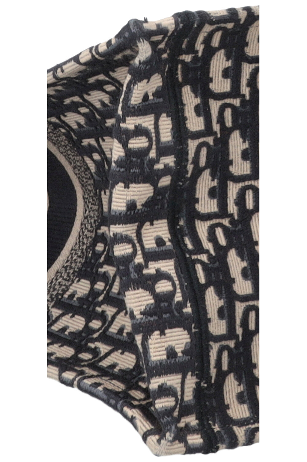 CHRISTIAN DIOR Book Tote Oblique Canvas Navy