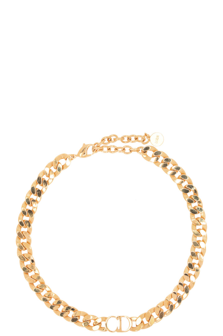 CHRISTIAN DIOR 30 Montaigne Choker Gold