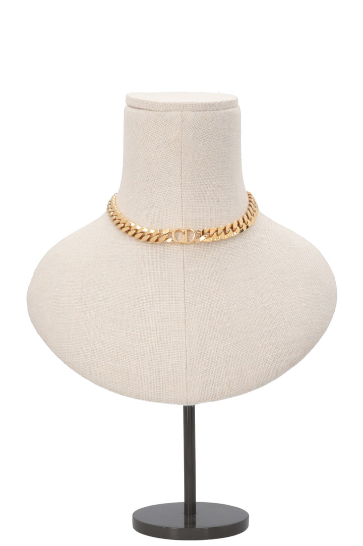 CHRISTIAN DIOR 30 Montaigne Choker Gold