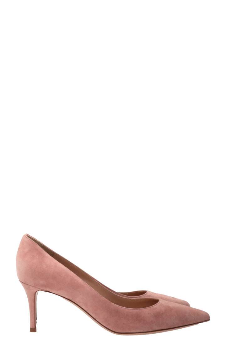 GIANVITO ROSSI Pumps Suede Blush Pink