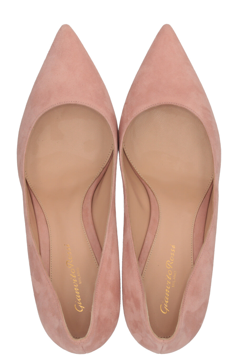 GIANVITO ROSSI Pumps Suede Blush Pink