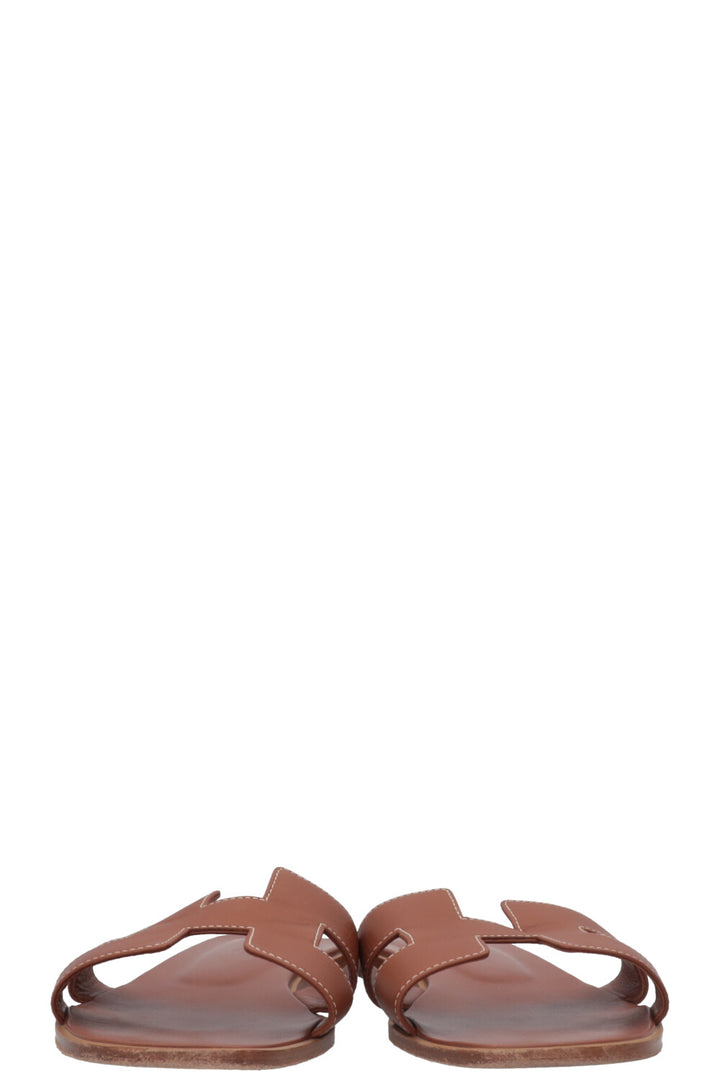 Sandales Oran HERMÈS Doré