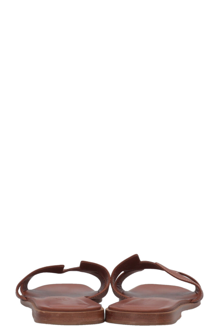 Sandales Oran HERMÈS Doré