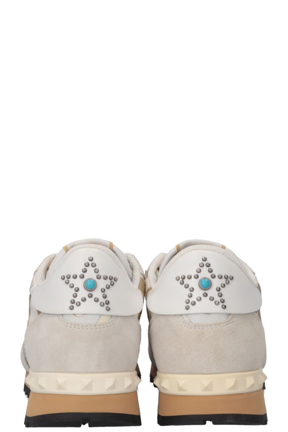 VALENTINO Rockrunner Sneakers Gold White