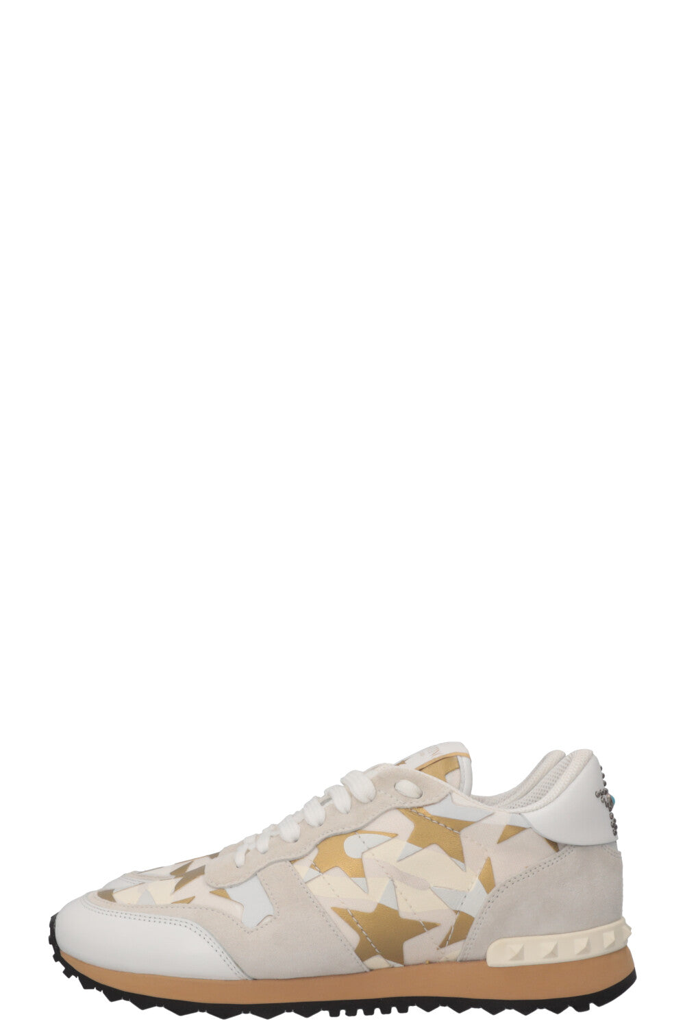 VALENTINO Rockrunner Sneakers Gold White