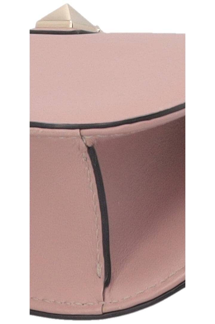 VALENTINO Glam Lock Bag Small Leather Blush Pink