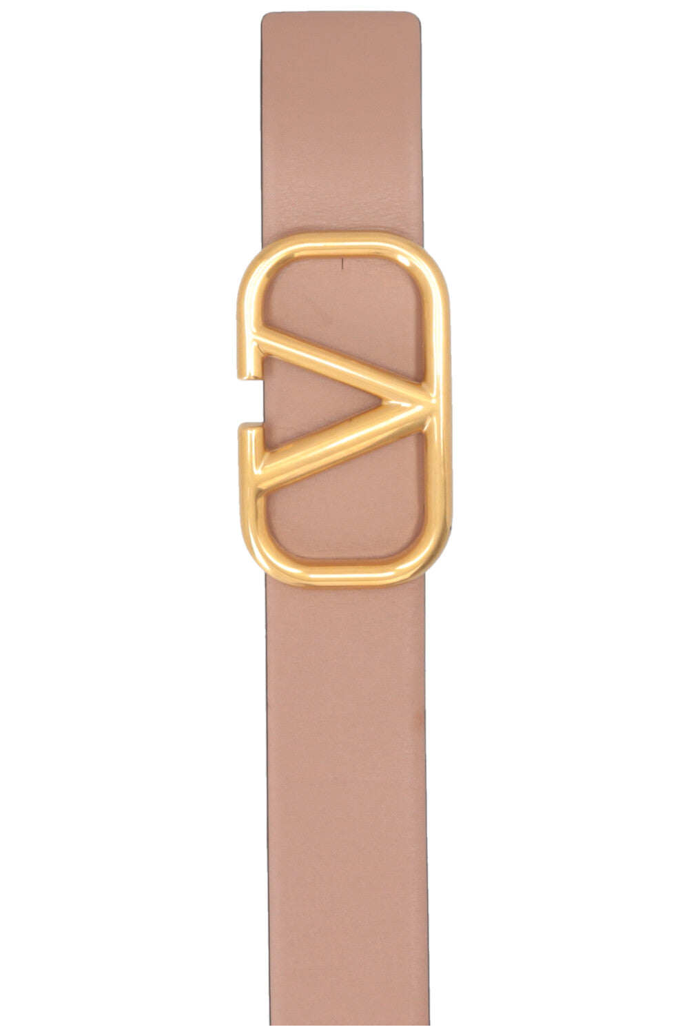 Ceinture réversible VALENTINO V Logo Nude