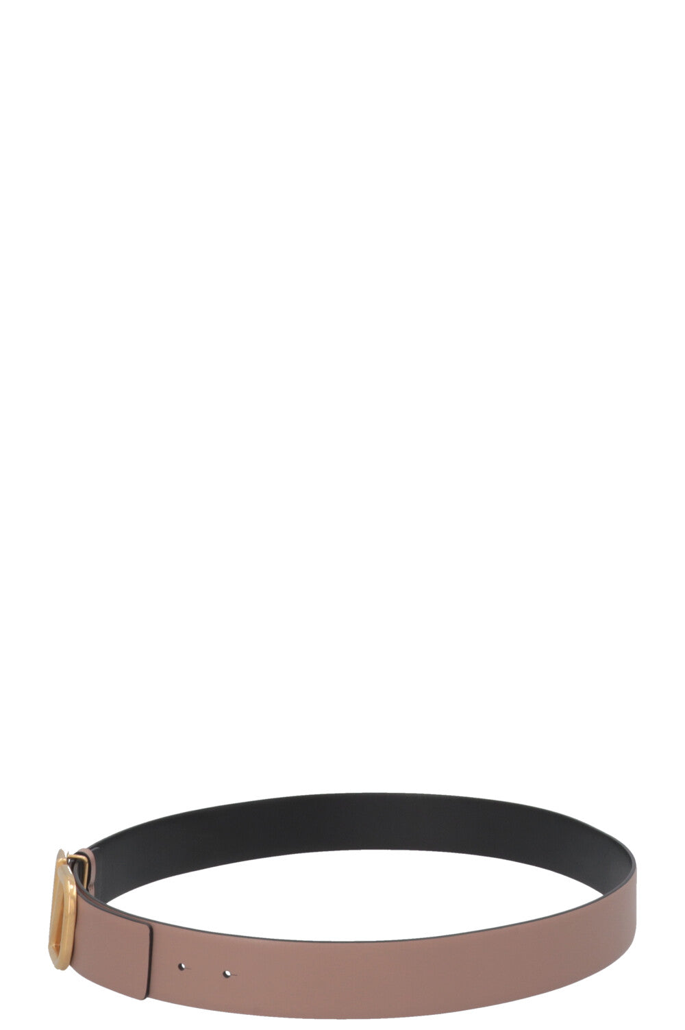 Ceinture réversible VALENTINO V Logo Nude