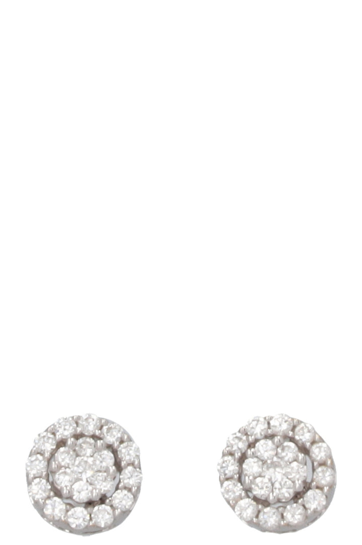 BUCHERER Fine Jewelery Diamond Earrings 18k White Gold
