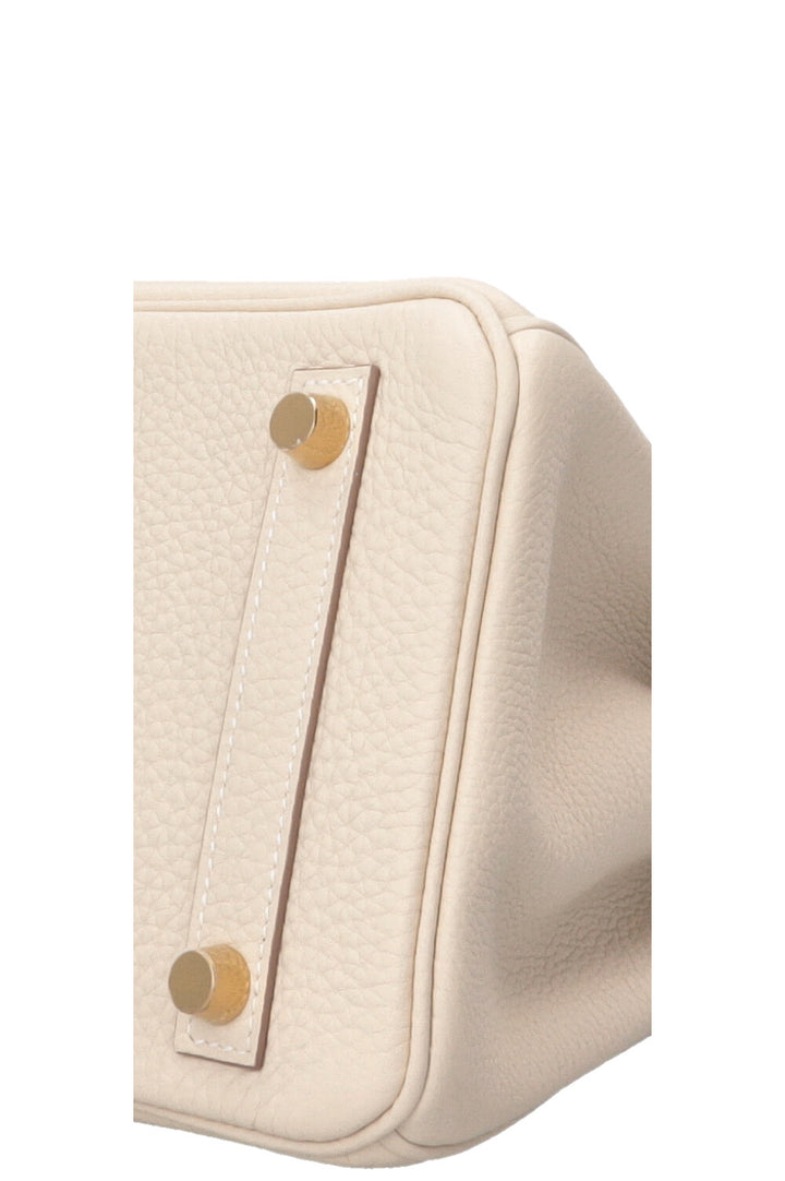 HERMÈS Birkin 25 Retourne Togo Craie