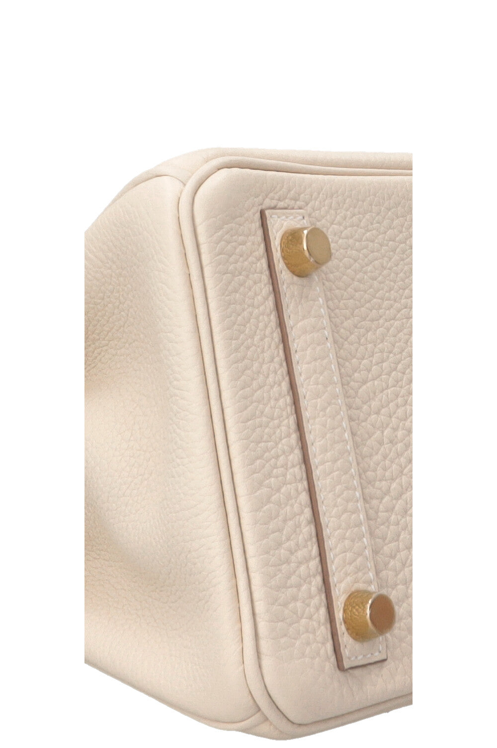 HERMÈS Birkin 25 Retourne Togo Craie