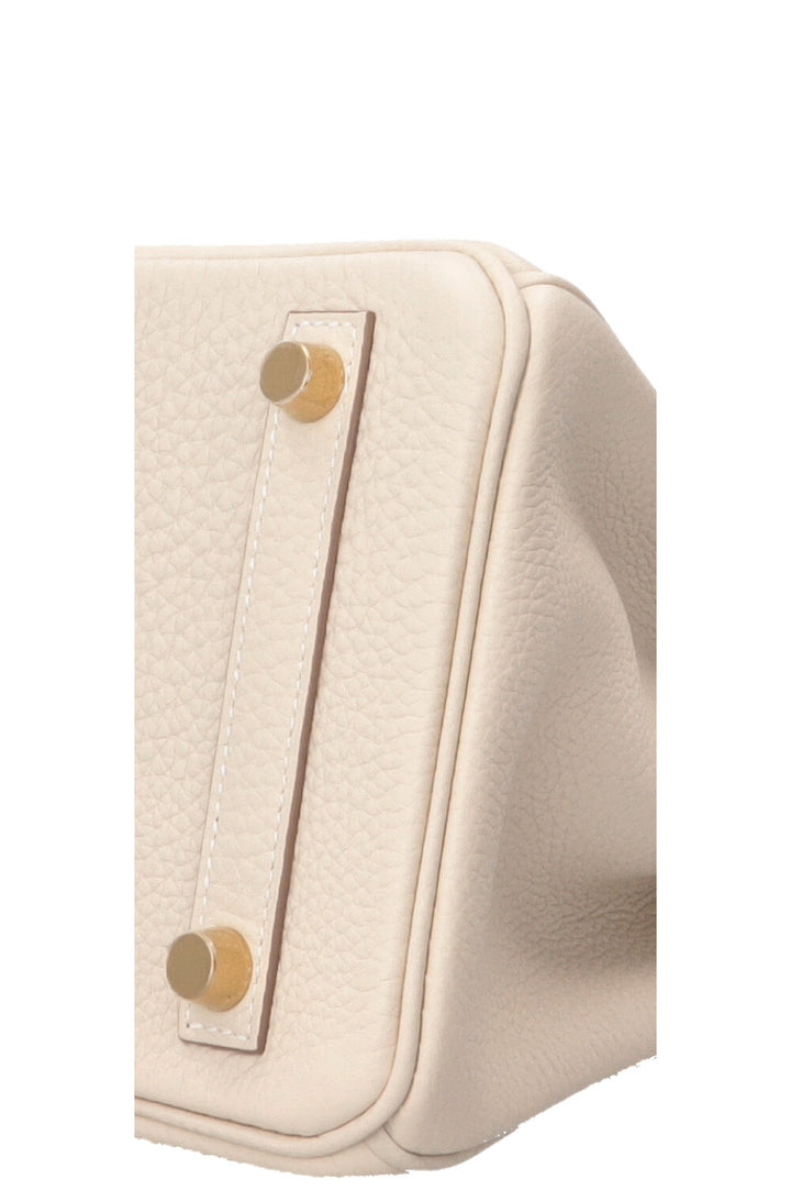 HERMÈS Birkin 25 Retourne Togo Craie