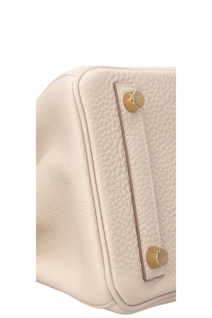 HERMÈS Birkin 25 Retourne Togo Craie