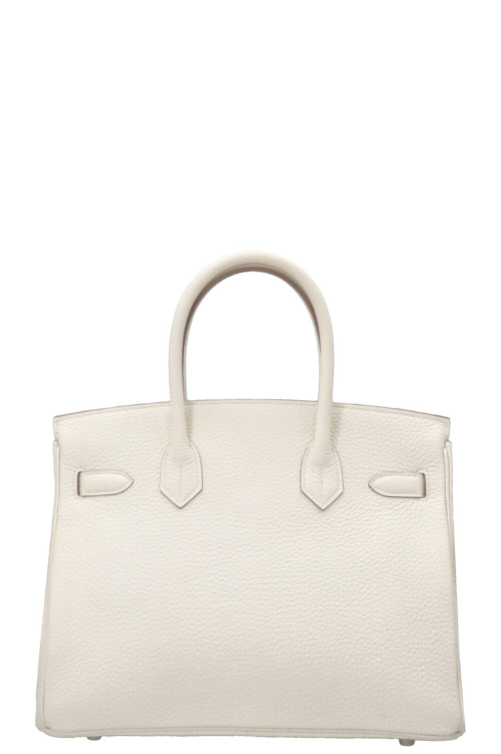 HERMÈS Birkin 30 Retourne Clemence Beton