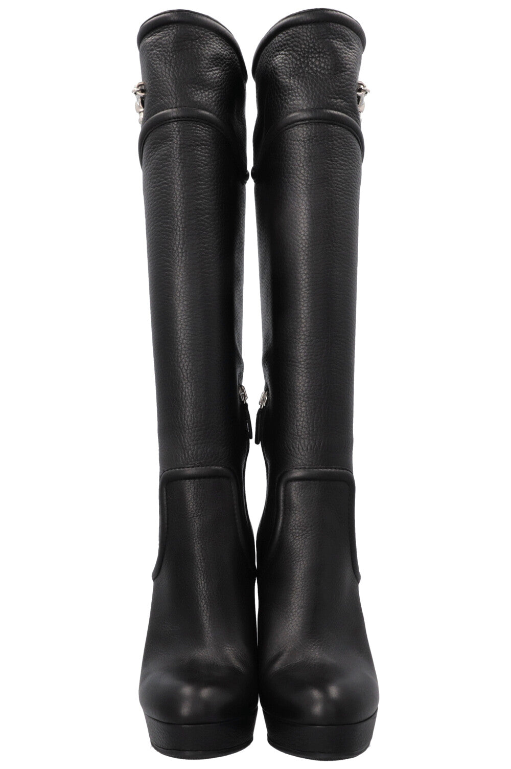 GUCCI Horsebit Boots Black