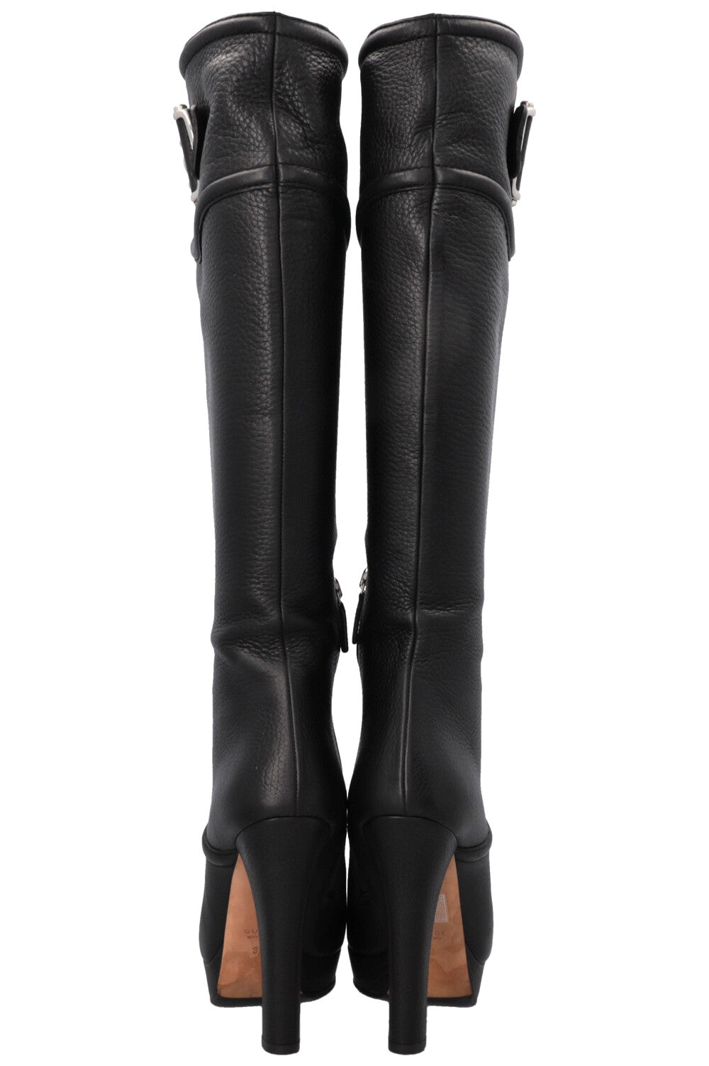 GUCCI Horsebit Boots Black