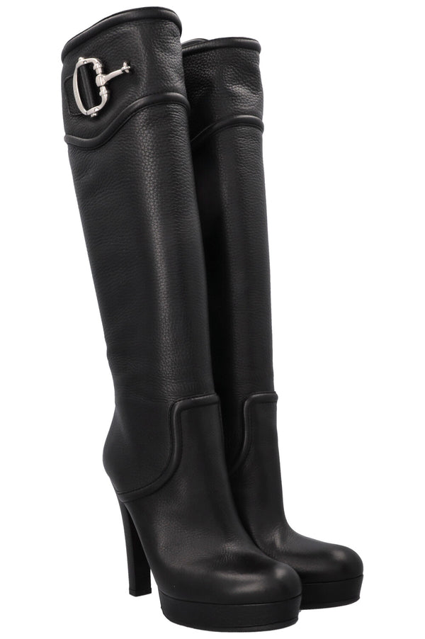 Bottes à mors GUCCI Noir