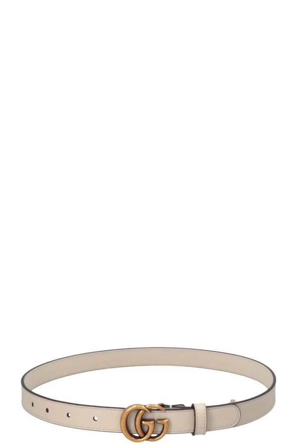 Ceinture GUCCI Marmont fine ivoire