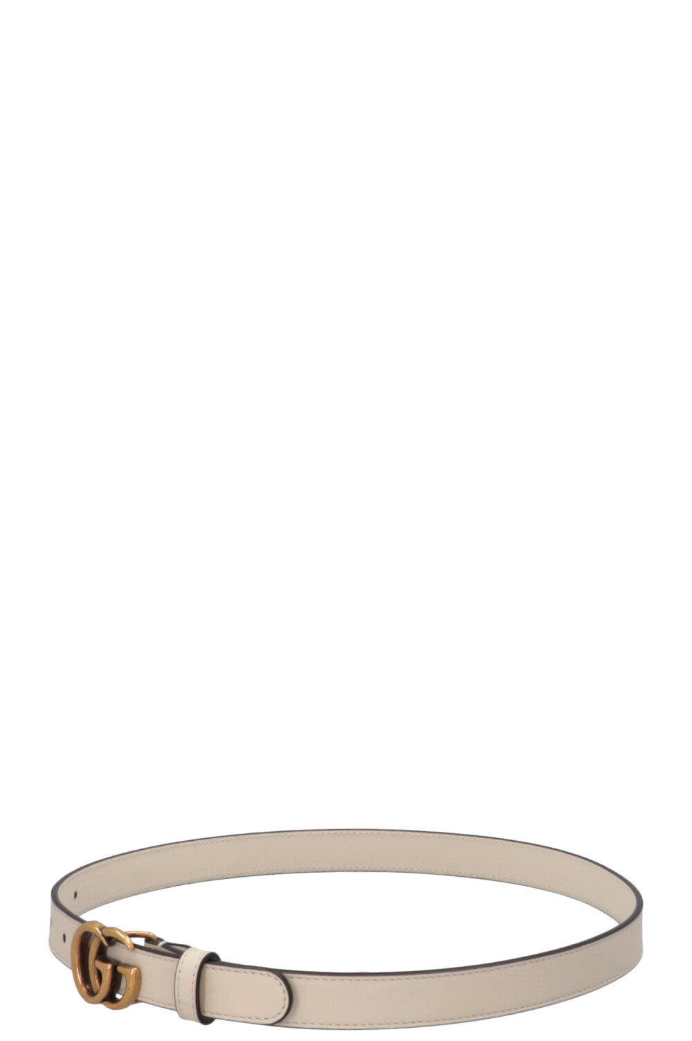 Ceinture GUCCI Marmont fine ivoire