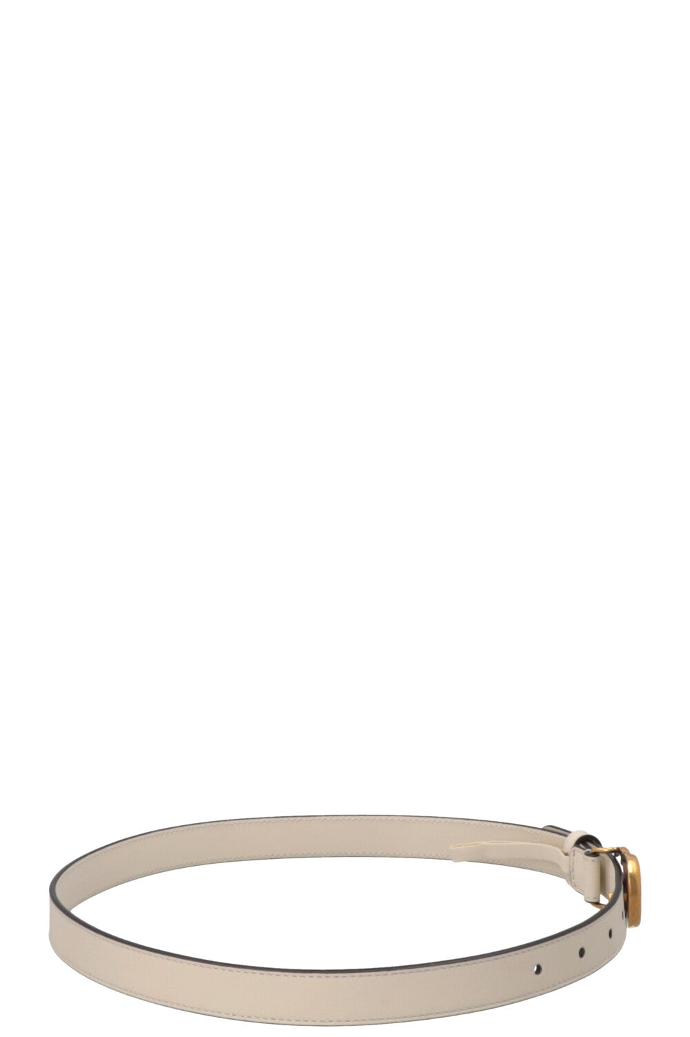 Ceinture GUCCI Marmont fine ivoire